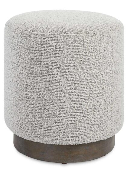 Uttermost Avila Light Gray Ottoman