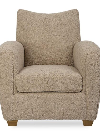 Uttermost Teddy Latte Accent Chair