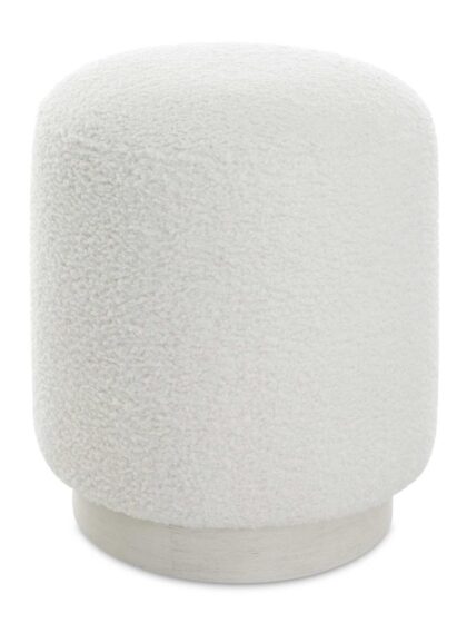 Uttermost Avila White Ottoman