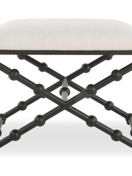 Uttermost Iron Drops Small Bench
