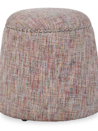 Uttermost Gumdrop Confetti Chenille Ottoman