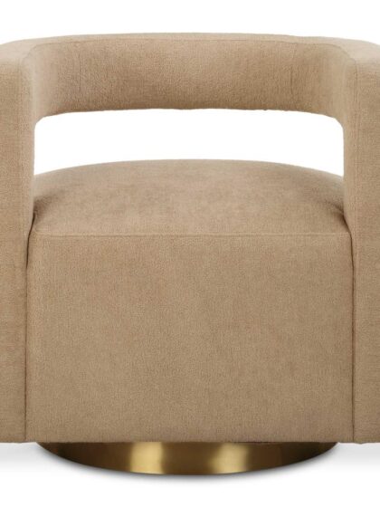 Uttermost Grounded Modern Swivel Chair