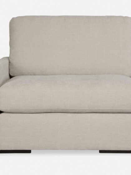 Uttermost Refuge Sand Left Arm Facing Sofa
