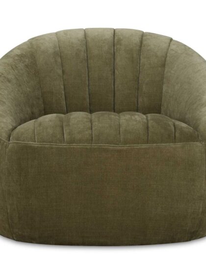 Uttermost Narrows Moss Green Swivel Chair