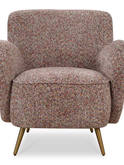 Uttermost Gemstone Confetti Toned Accent Chair