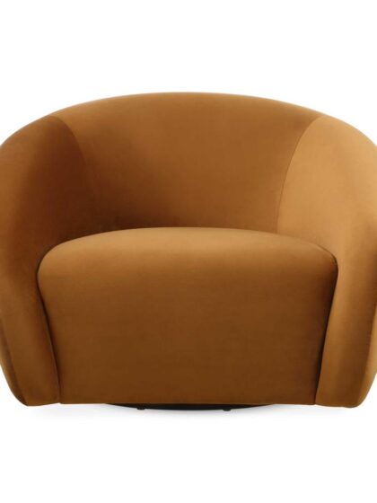 Uttermost DeSoto Hazelnut Swivel Chair
