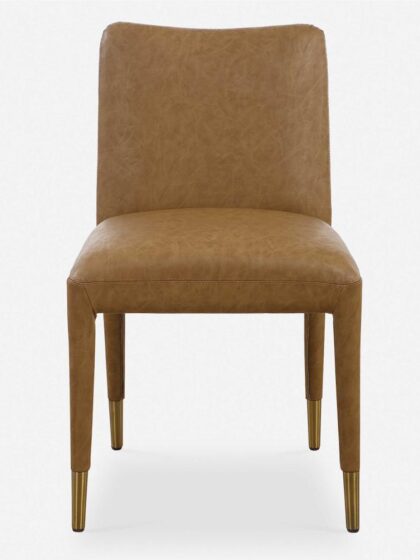 Uttermost Conifer Dining Chair Camel Set/2