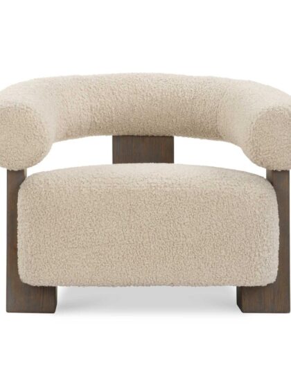 Uttermost Lennox Shearling Accent Chair