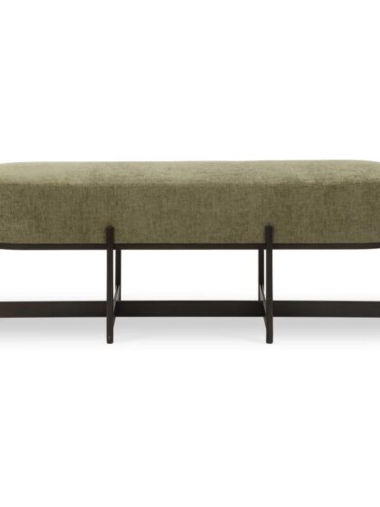 Uttermost Merino Moss Fabric Bench