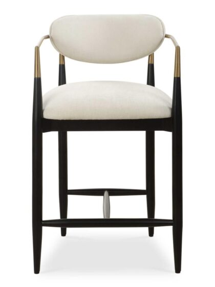 Uttermost Moxie White Counter Stool