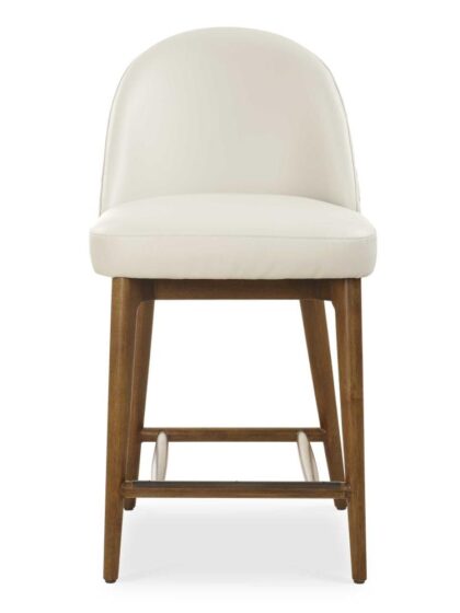 Uttermost Stitches Leather Counter Stool