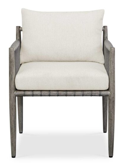 Uttermost Borneo White Outdoor Dining Chair