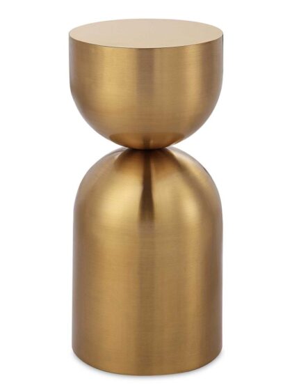 Uttermost Golden Vessel Modern Accent Table