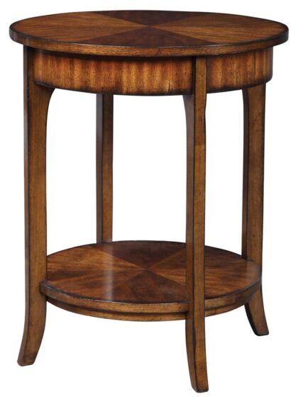 Uttermost Carmel Round Lamp Table