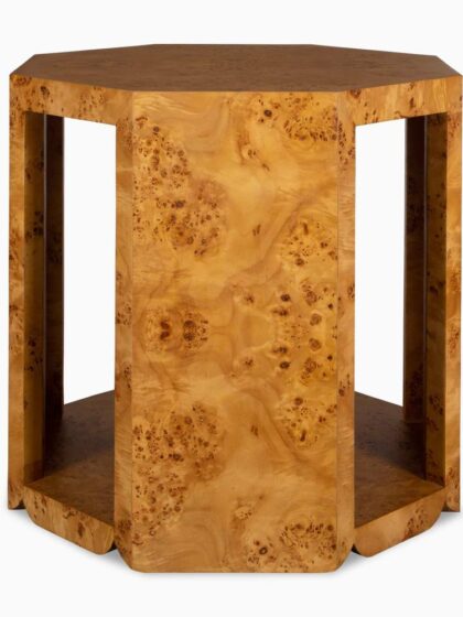 Uttermost Indus Burl Side Table