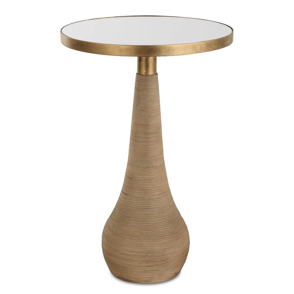 Uttermost Terra Brass Accent Table