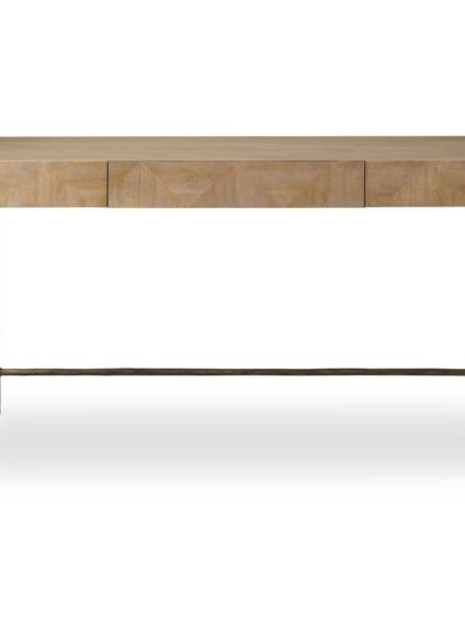 Uttermost Aristotle Natural Wood Modern Desk