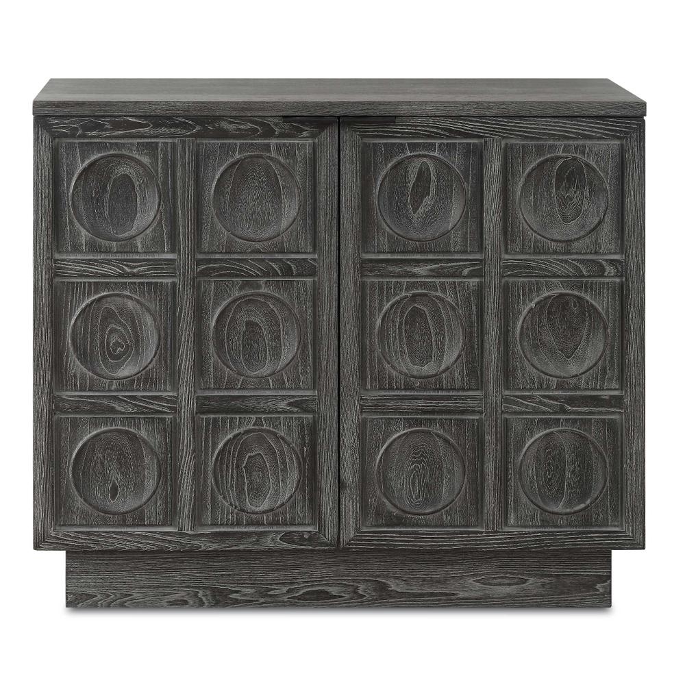 Uttermost Shelby 2 Door Ebony Stained Cabinet