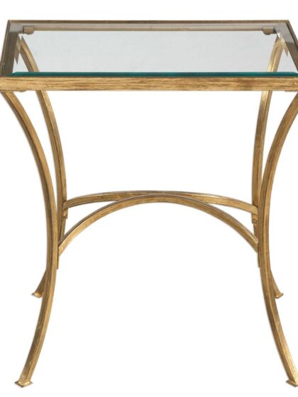 Uttermost Alayna Gold End Table