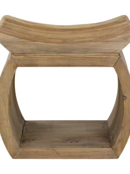 Uttermost Connor Elm Accent Stool