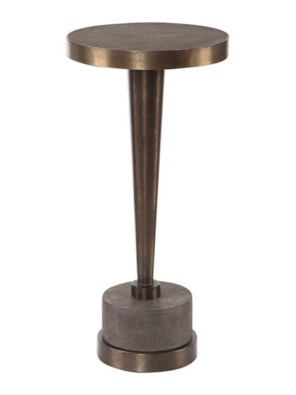 Uttermost Masika Bronze Accent Table