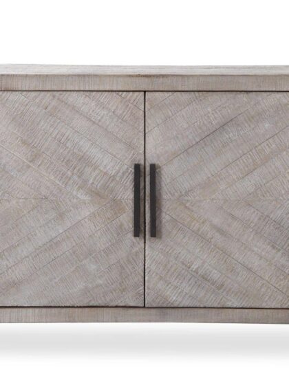 Uttermost Adalind White Washed Accent Cabinet
