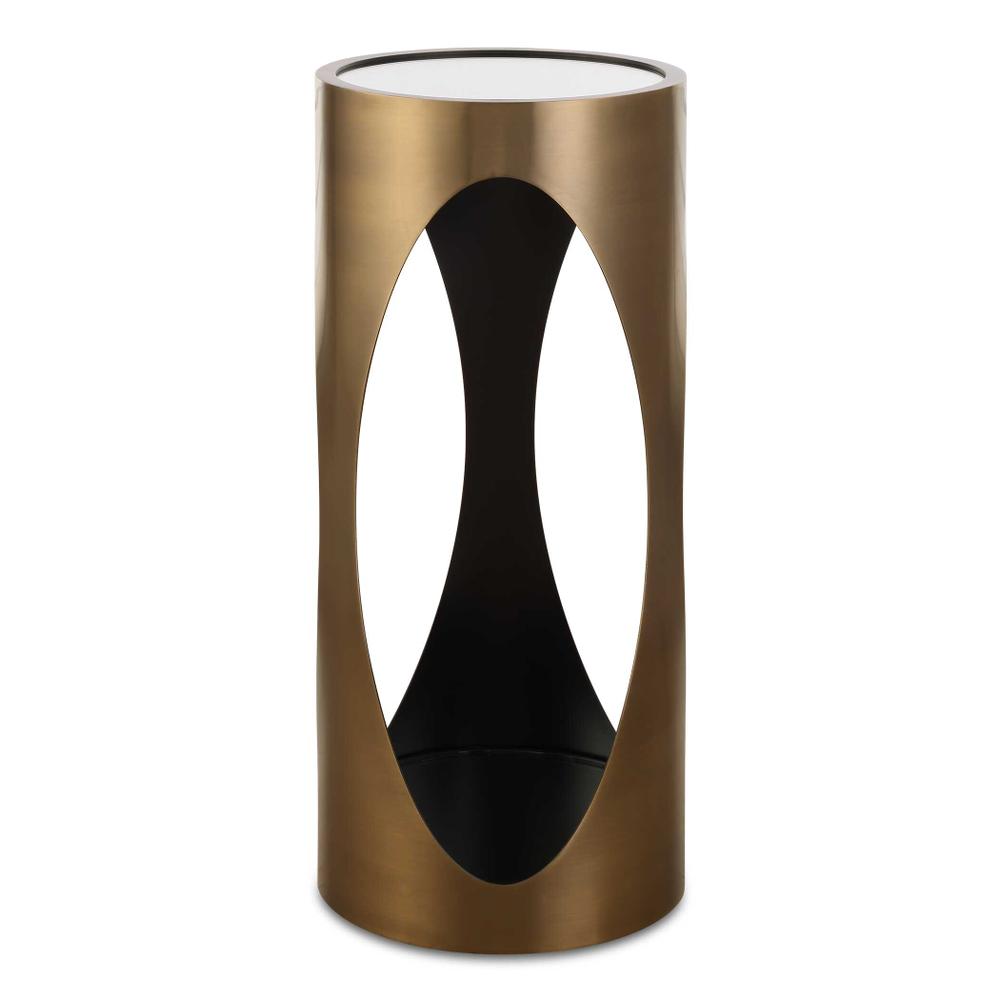 Uttermost Achilles Brass Drink Table