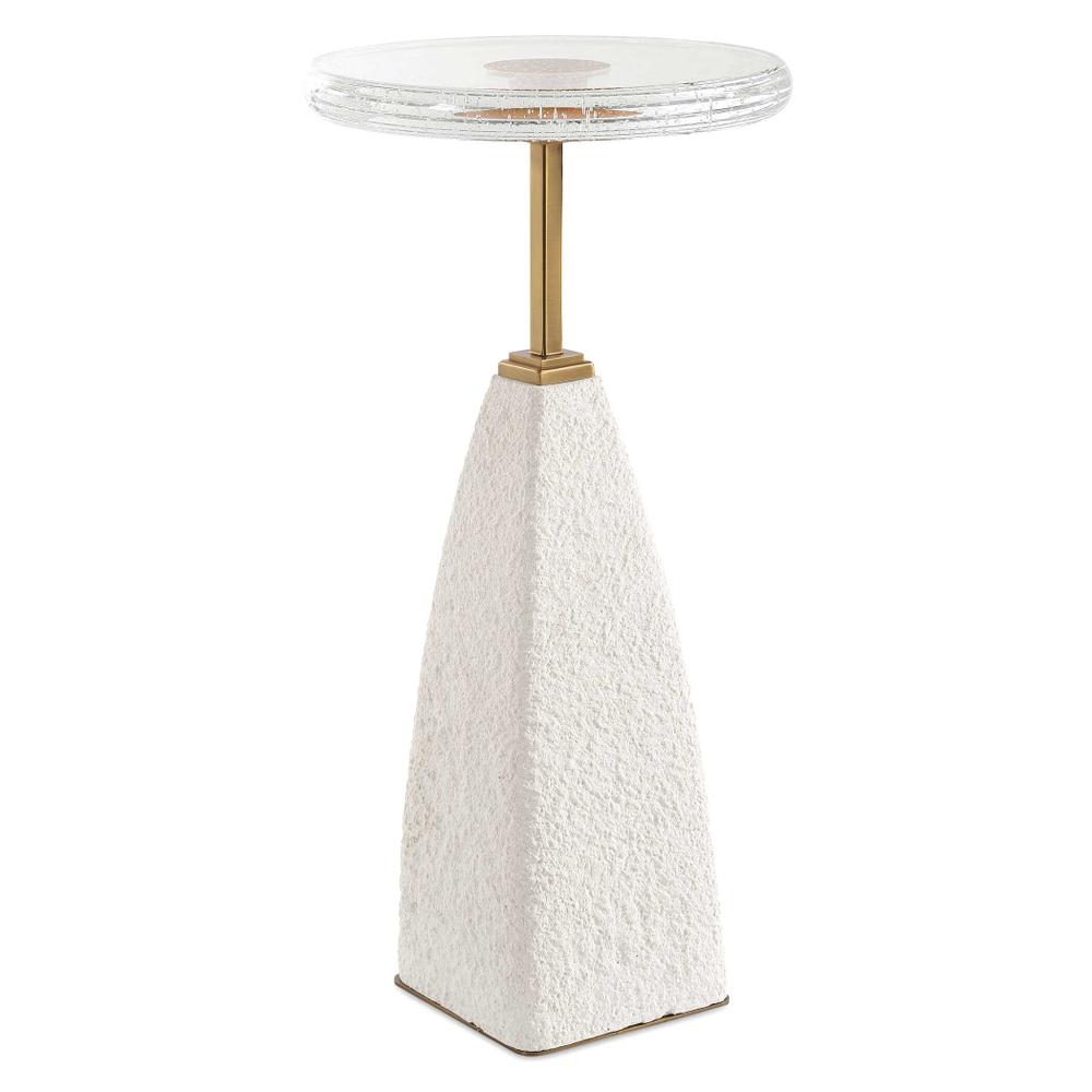 Uttermost Sora Glass Drink Table