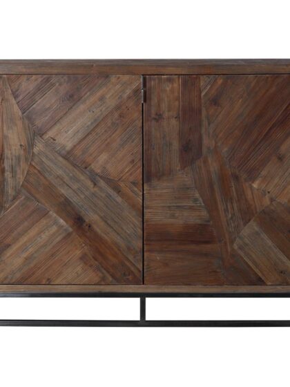 Uttermost Evros Reclaimed Wood 2 Door Cabinet