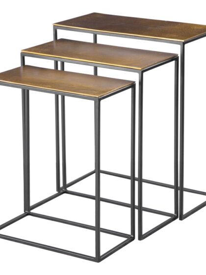 Uttermost Coreene Gold Nesting Tables Set/3