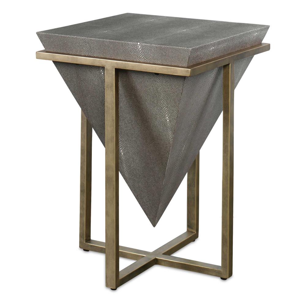 Uttermost Bertrand Shagreen Accent Table