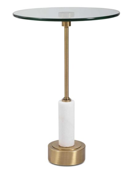 Uttermost Portsmouth Round Accent Table