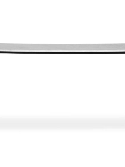 Uttermost Nightfall White Marble Console Table