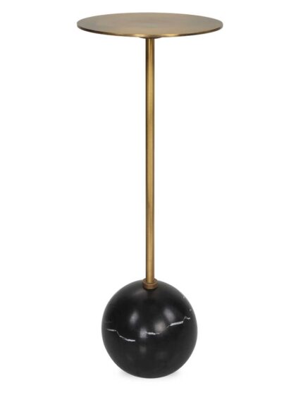 Uttermost Gimlet Brass Drink Table