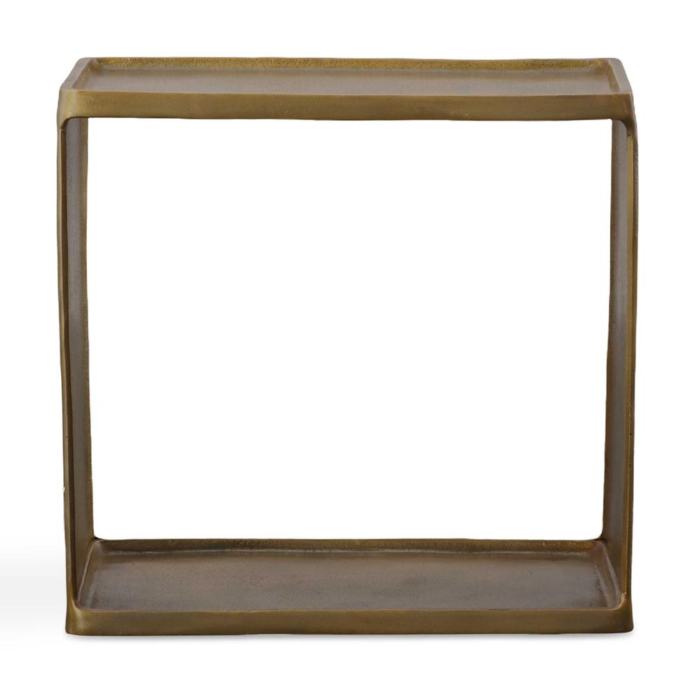 Uttermost Derwent Antique Brass Side Table