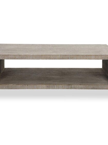 Uttermost Bosk White Washed Coffee Table