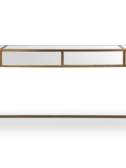 Uttermost Reflect Mirrored Console Table