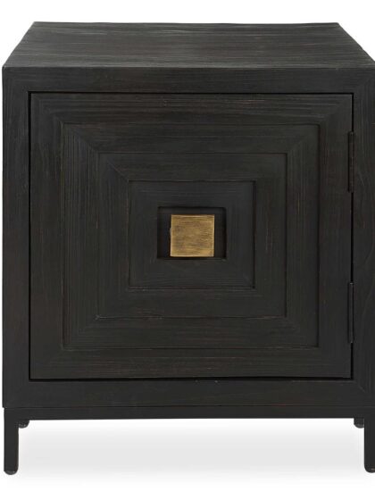 Uttermost Aiken Geometric Cabinet / End Table