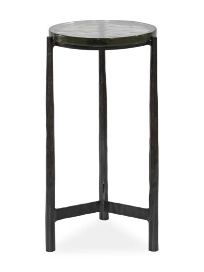 Uttermost Eternity Iron & Glass Accent Table
