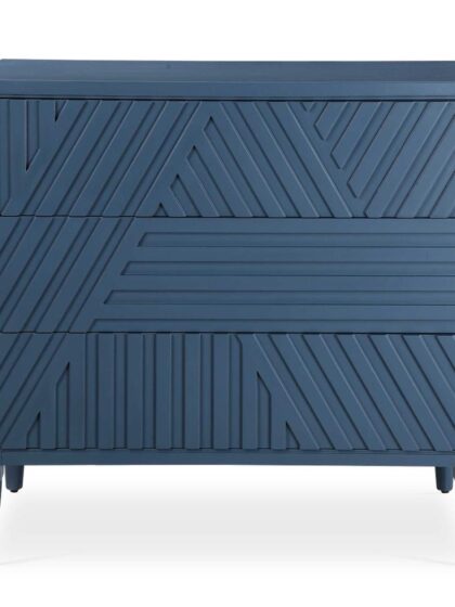 Uttermost Colby Blue Drawer Chest