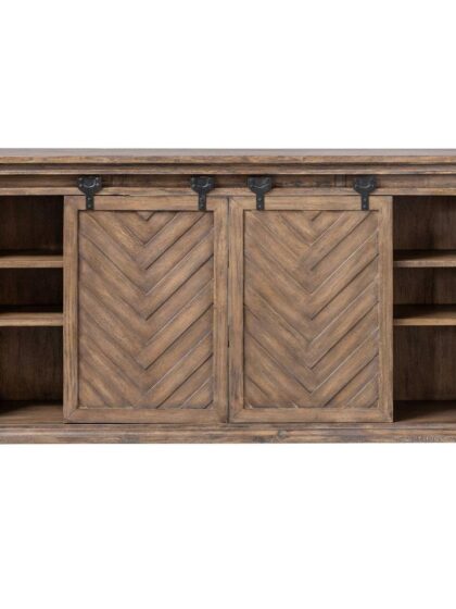 Uttermost Primalia Barn Door Media Console