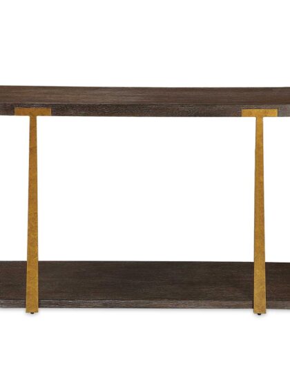 Uttermost Palisade Wood Console Table