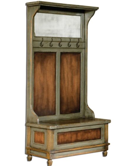 Uttermost Riyo Distressed Hall Tree
