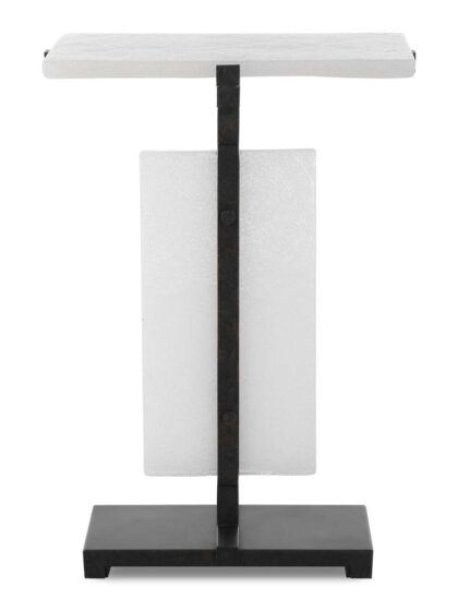 Uttermost Elements Bubble Glass Accent Table