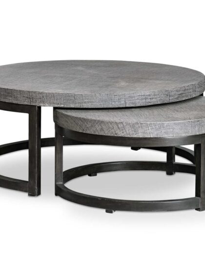Uttermost Aiyara Gray Nesting Tables Set/2