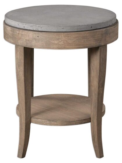 Uttermost Deka Round Side Table