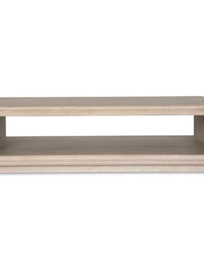 Uttermost Prism Light Oak Coffee Table