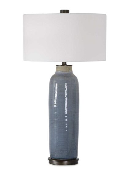 Uttermost Vicente Slate Blue Table Lamp
