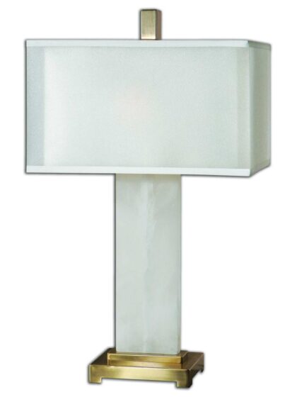 Uttermost Athanas Alabaster Lamp