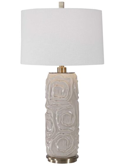 Uttermost Zade Warm Gray Table Lamp